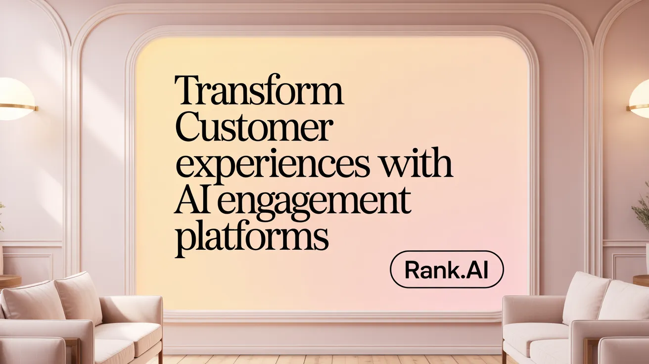 Transform Customer Experiences with AI Engagement Platforms