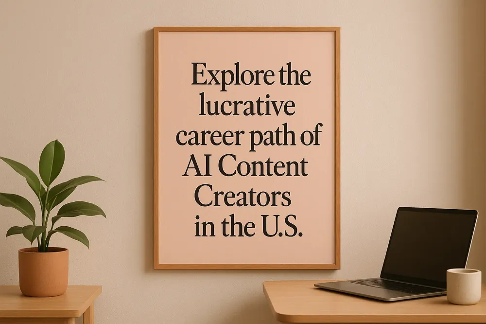 Explore the lucrative career path of AI Content Creators in the U.S.