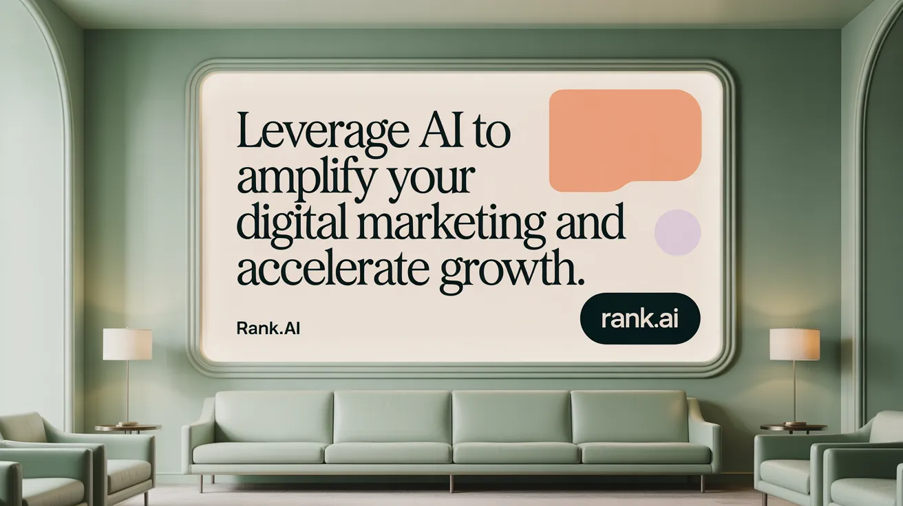 Leverage AI to Amplify Your Digital Marketing and Accelerate Growth
