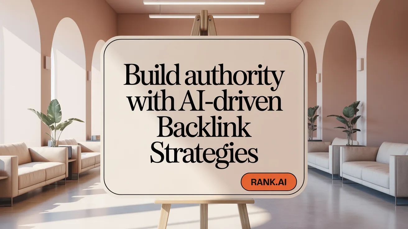 Build Authority with AI-Driven Backlink Strategies