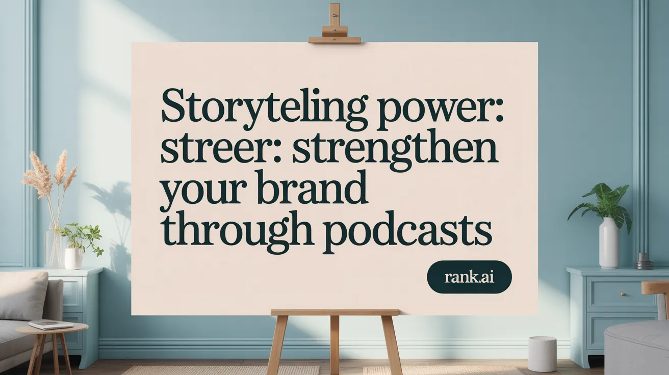 Storytelling Power: Strengthen Your Brand Through Podcasts