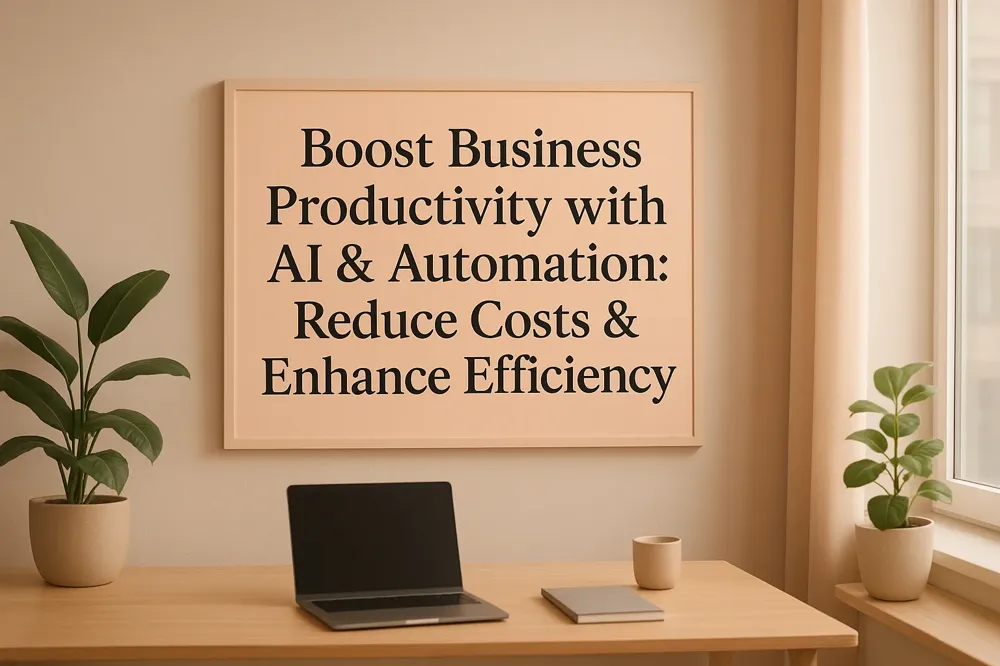 Boost Business Productivity with AI &amp; Automation: Reduce Costs &amp; Enhance Efficiency