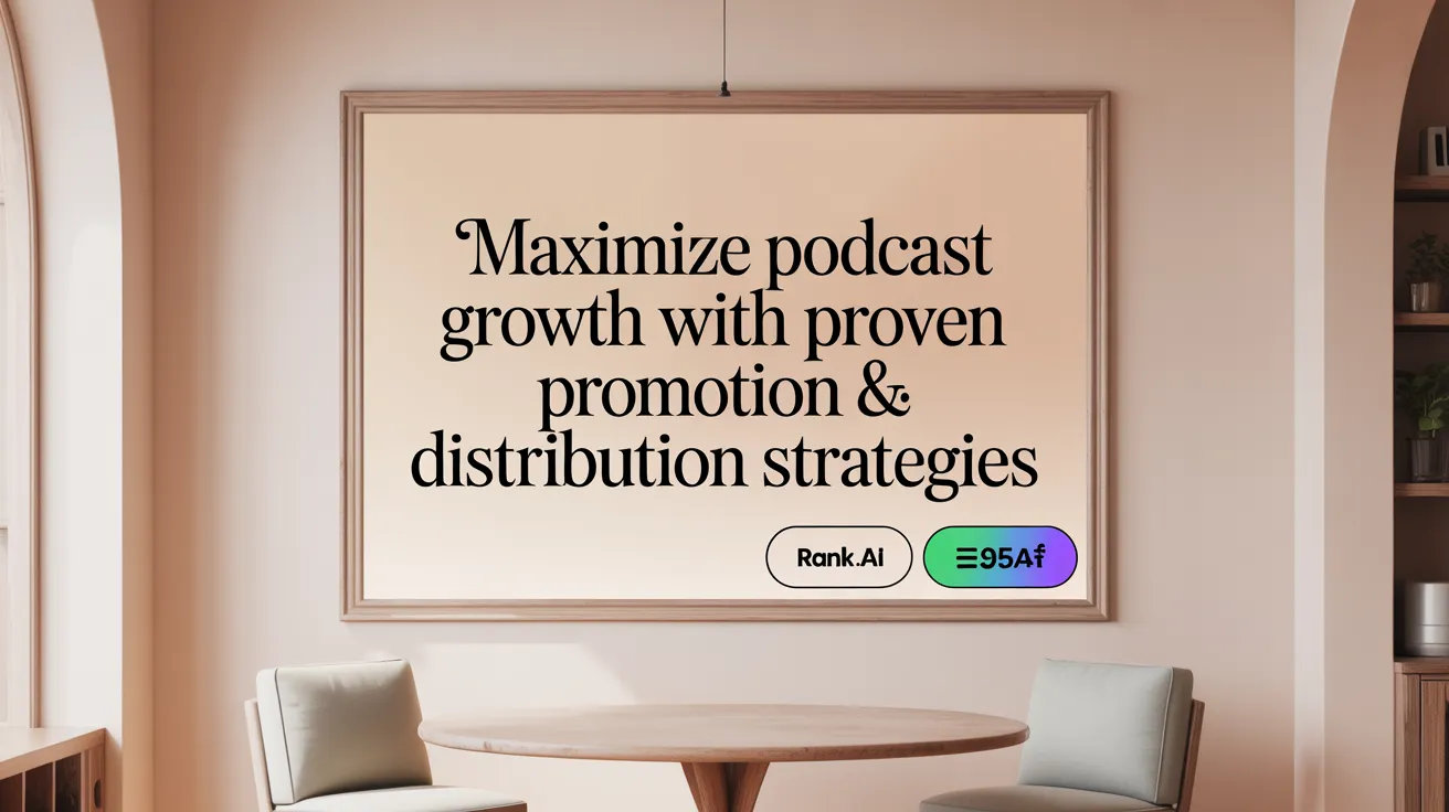 Maximize Podcast Growth with Proven Promotion &amp; Distribution Strategies