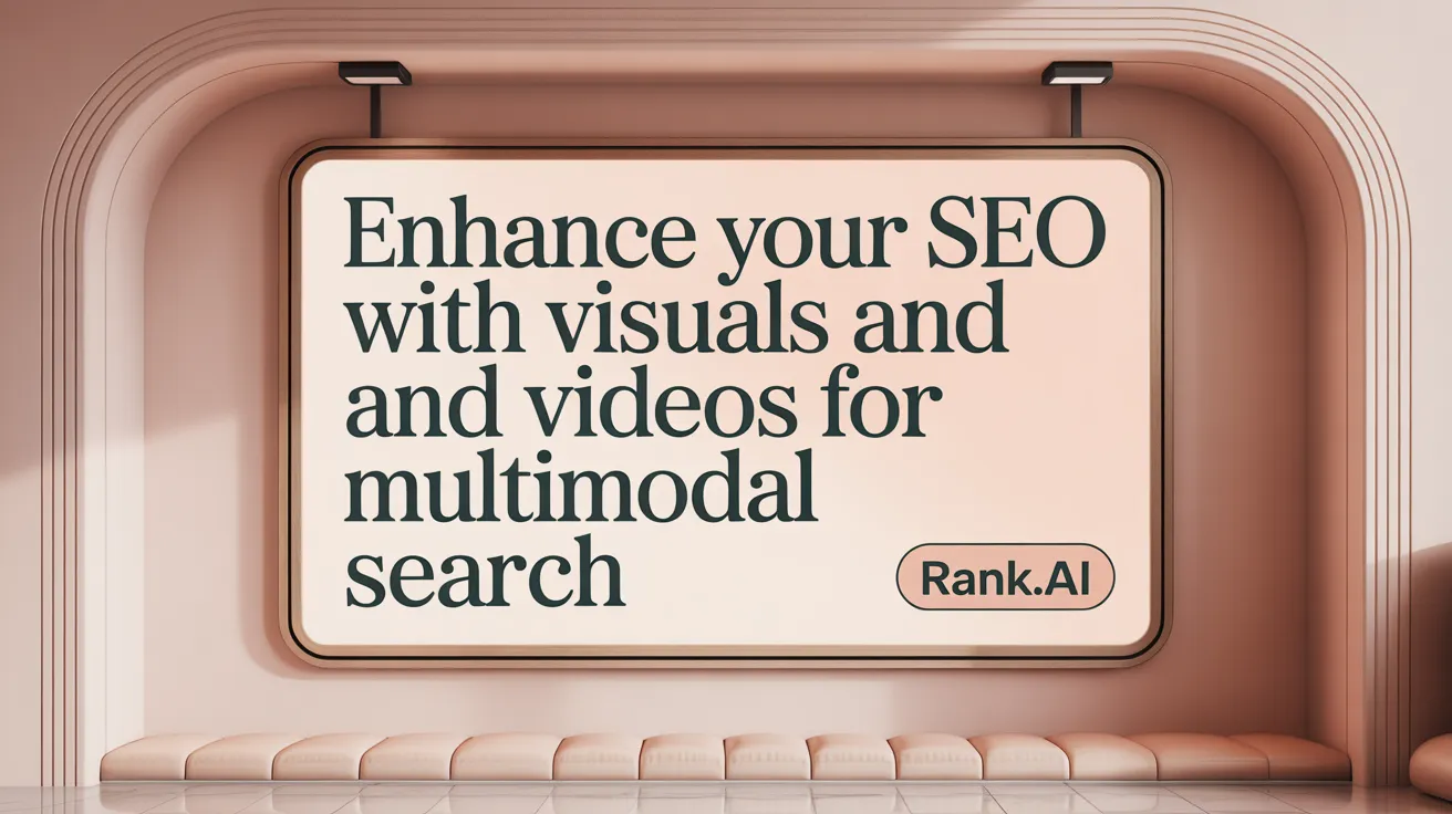 Enhance Your SEO with Visuals and Videos for Multimodal Search