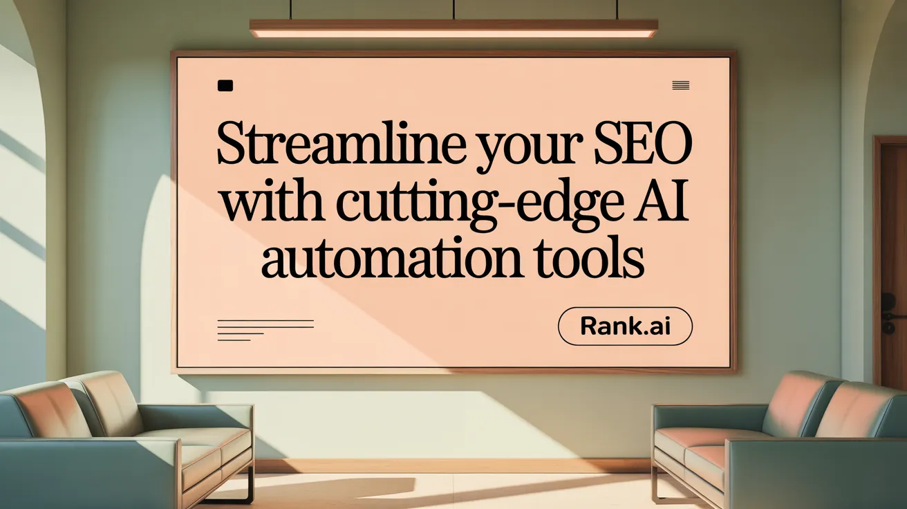 Streamline Your SEO with Cutting-Edge AI Automation Tools