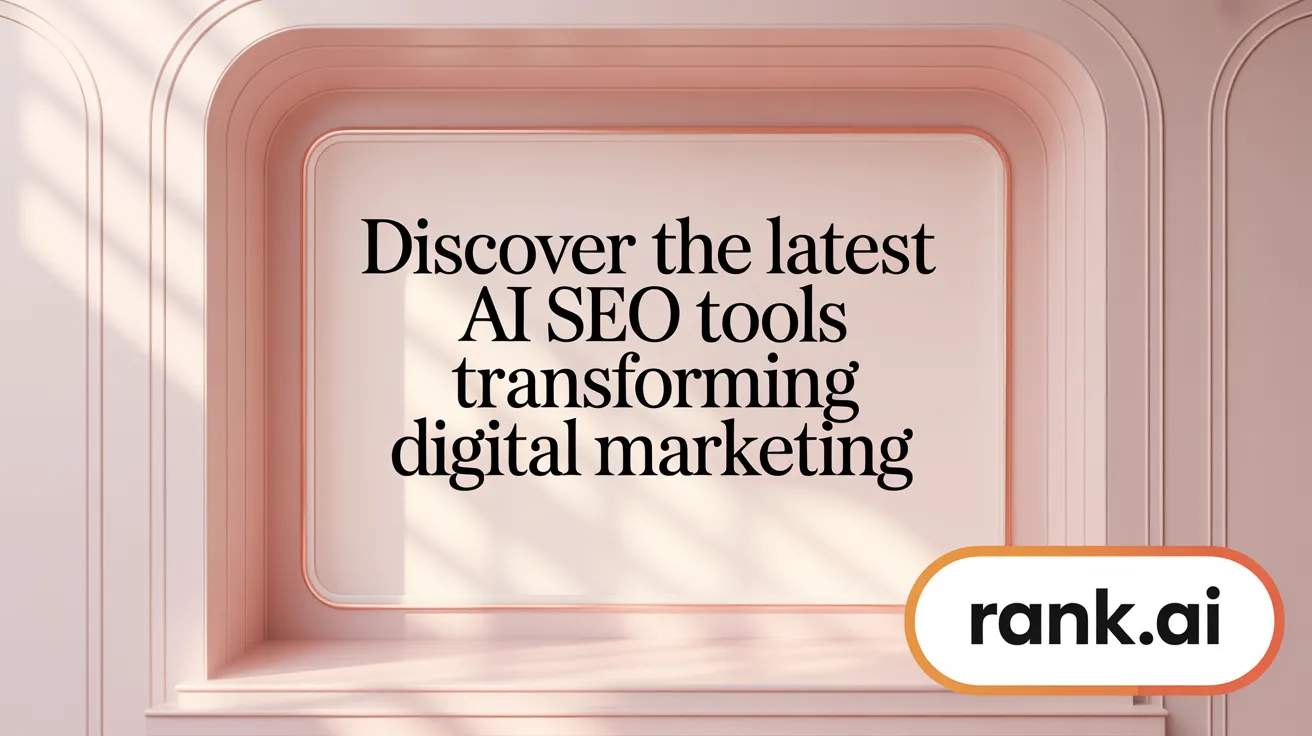 Discover the Latest AI SEO Tools Transforming Digital Marketing