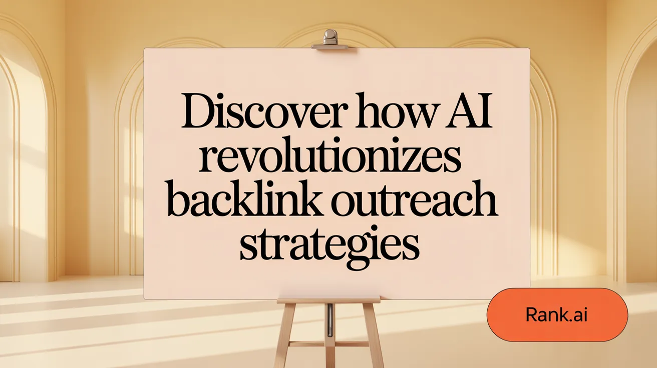 Discover How AI Revolutionizes Backlink Outreach Strategies
