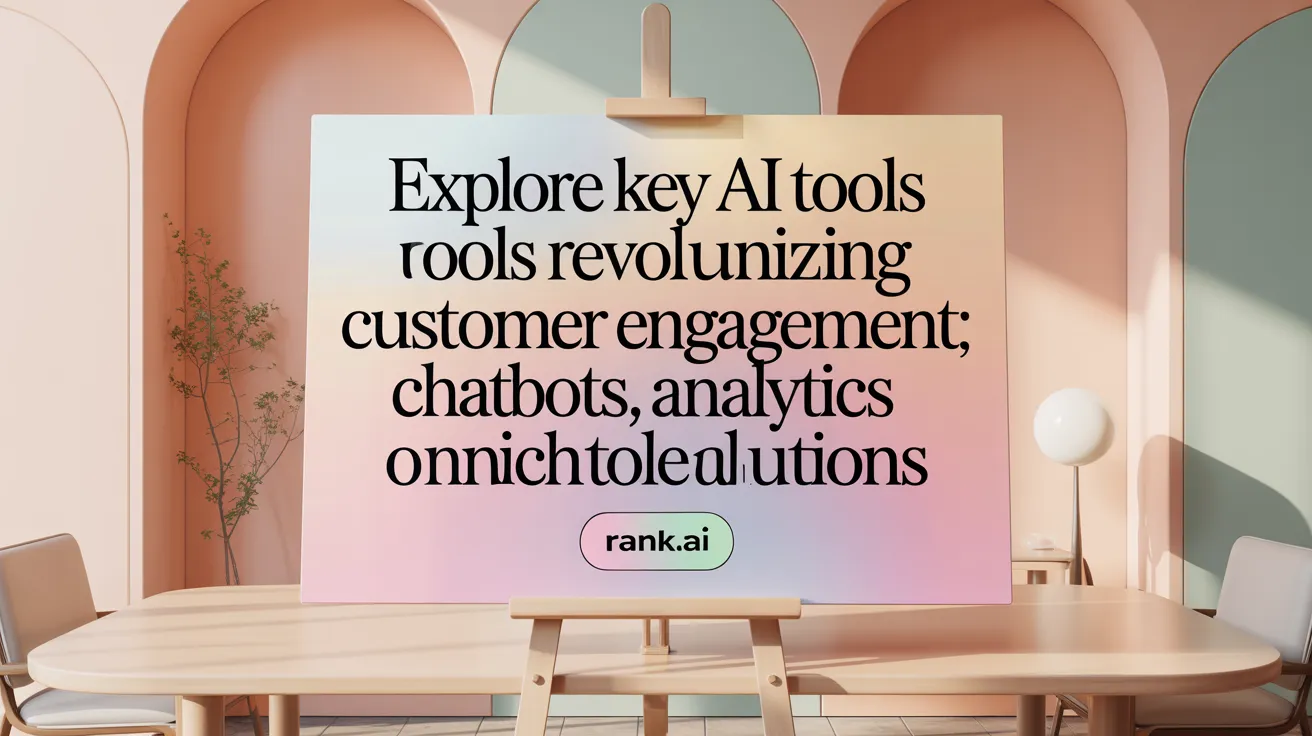 Explore Key AI Tools Revolutionizing Customer Engagement: Chatbots, Analytics, and Omnichannel Solutions