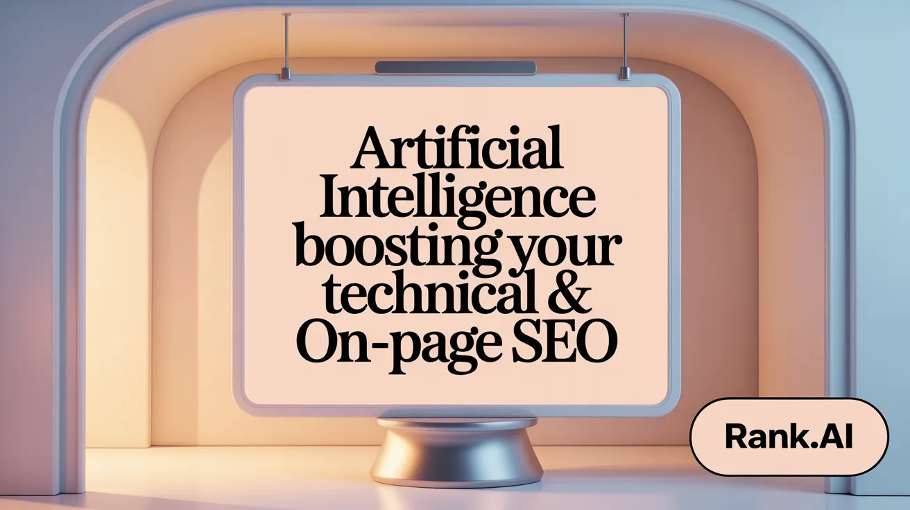 Artificial Intelligence Boosting Your Technical &amp; On-Page SEO