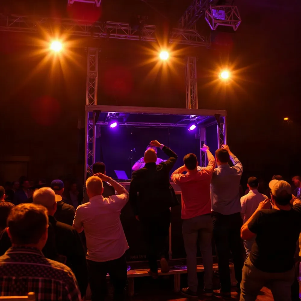 Het team van All Star Entertainment regelt de complete op- en afbouw, zodat jij zorgeloos kunt genieten van de Wow-factor.
