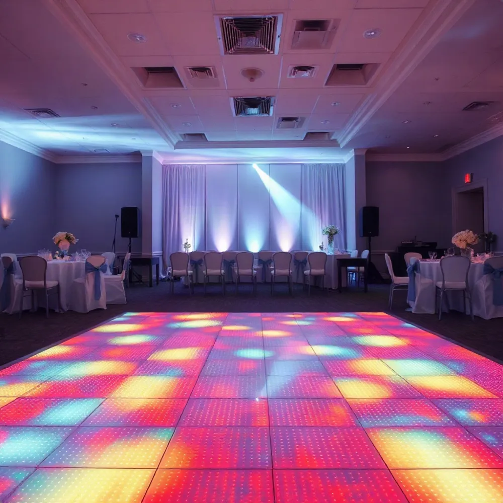 Pixel LED brengt kleur en visuals naar je dansvloer, met dimbaar licht dat past bij de sfeer van jouw feest.