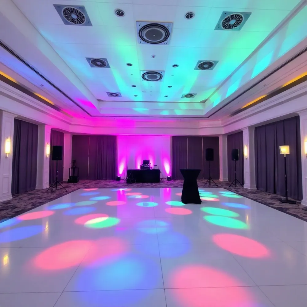Creëer de ultieme WoW-factor met entertainment op maat, waarbij onze ervaren DJ en verlichte dansvloer zorgen voor een onvergetelijke sfeer die precies binnen jouw budget past.