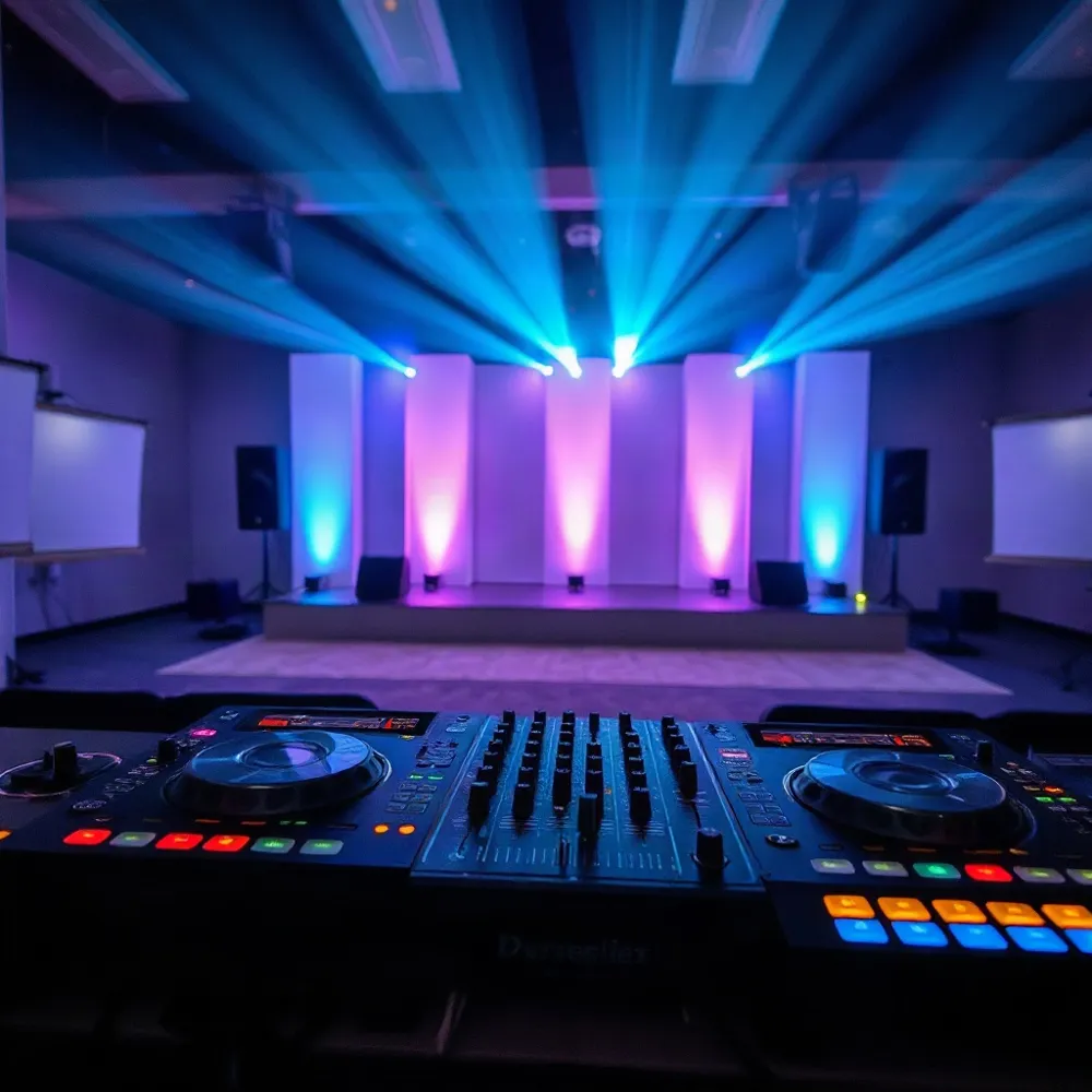 Geniet van een onvergetelijk evenement met onze totaalpakketten die entertainment en techniek naadloos op jouw budget afstemmen.