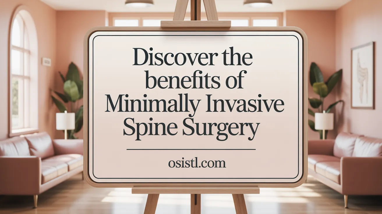 Discover the Benefits of Minimally Invasive Spine Surgery