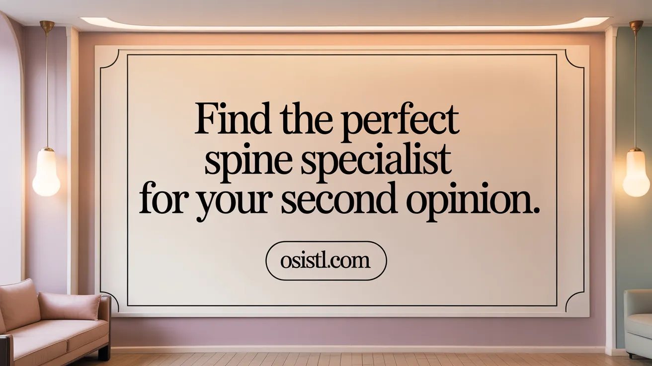 Find the Perfect Spine Specialist for Your Second Opinion