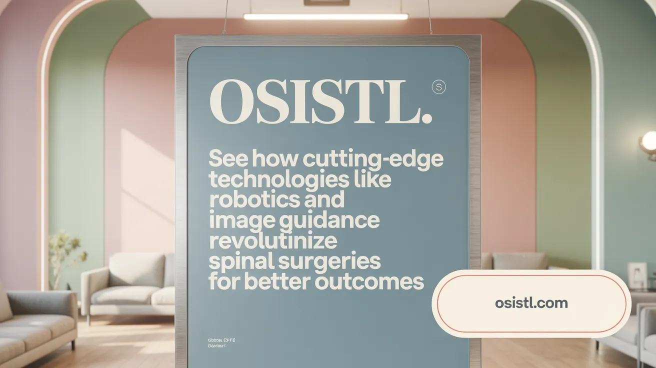 See how cutting-edge technologies like robotics and image guidance revolutionize spinal surgeries for better outcomes.