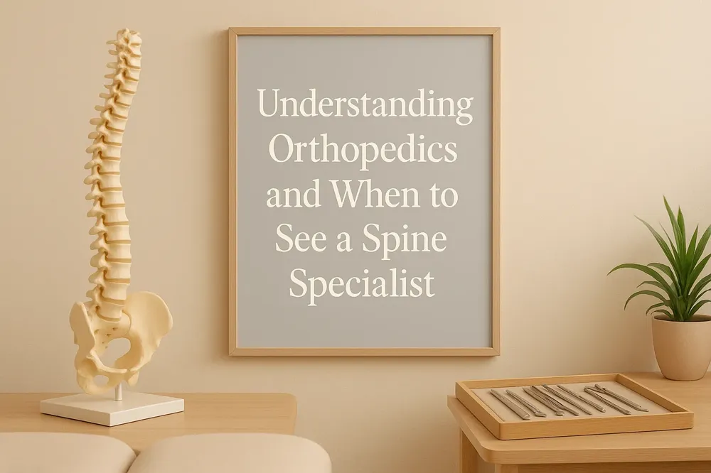 Understanding Orthopedics and When to See a Spine Specialist