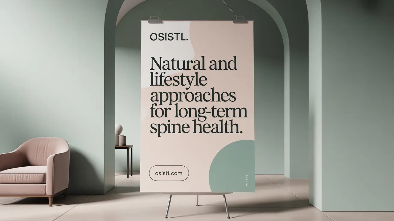 Natural and Lifestyle Approaches for Long-Term Spine Health