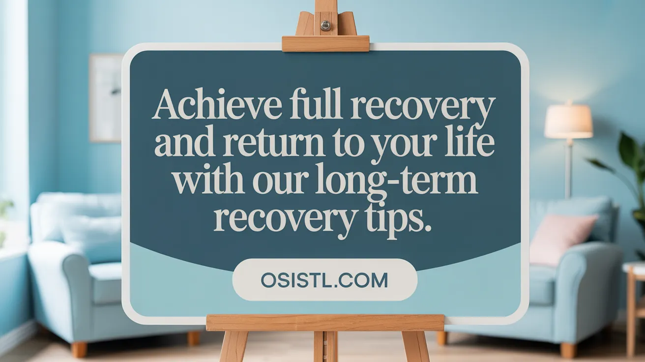 Achieve full recovery and return to your active life with our long-term recovery tips.