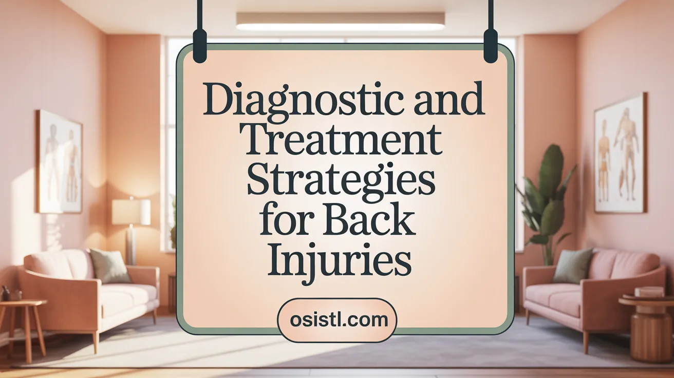 Diagnostic and Treatment Strategies for Back Injuries