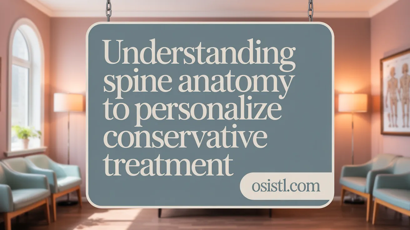Understanding Spine Anatomy to Personalize Conservative Treatment