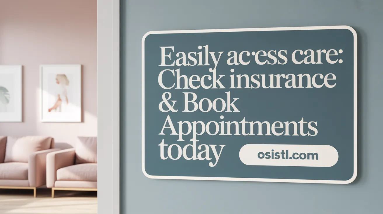 Easily Access Care: Check Insurance & Book Appointments Today