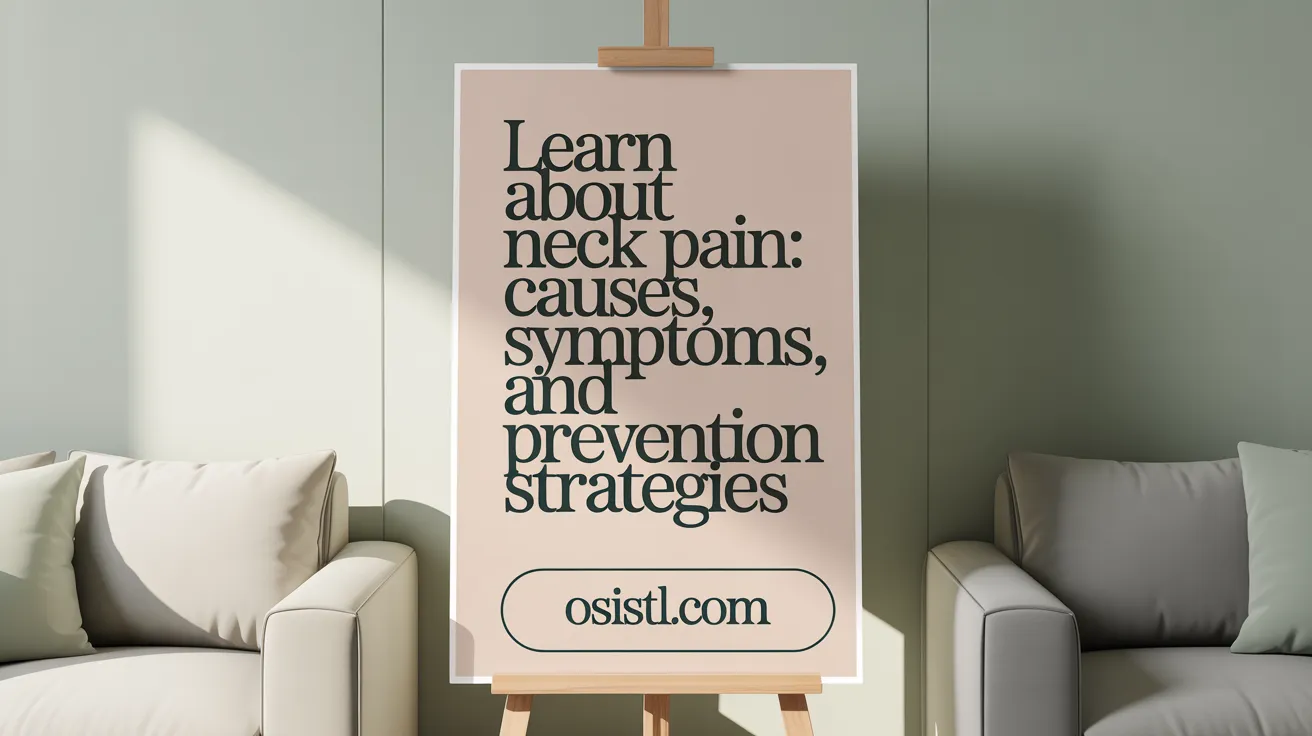 Learn About Neck Pain: Causes, Symptoms, and Prevention Strategies