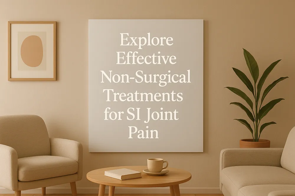 Explore Effective Non-Surgical Treatments for SI Joint Pain