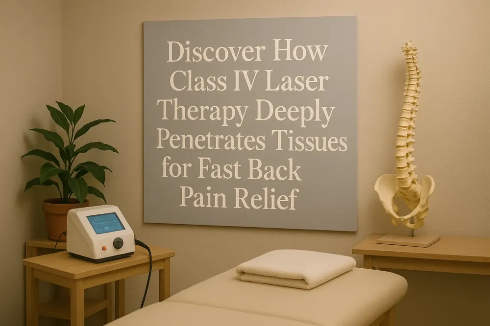 Discover How Class IV Laser Therapy Deeply Penetrates Tissues for Fast Back Pain Relief