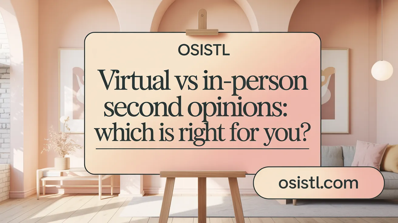 Virtual vs In-Person Second Opinions: Which Is Right for You?