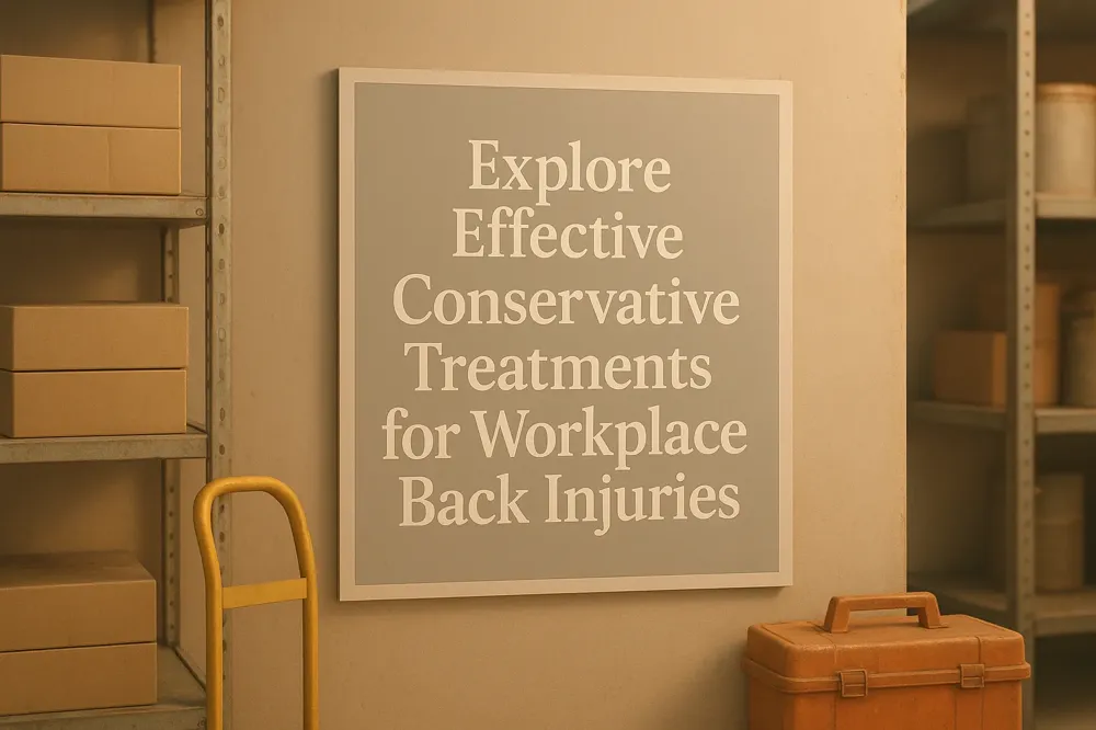 Explore Effective Conservative Treatments for Workplace Back Injuries