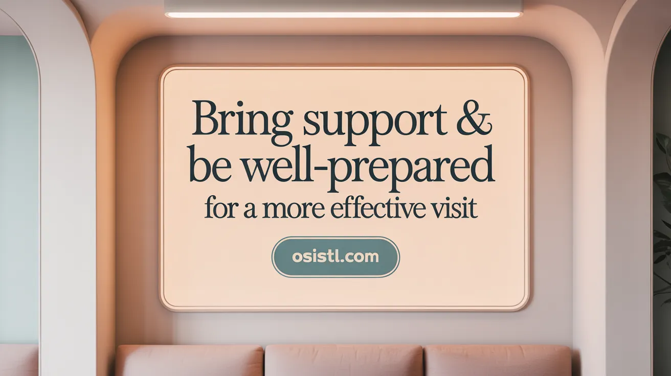 Bring Support & Be Well-Prepared for a More Effective Visit