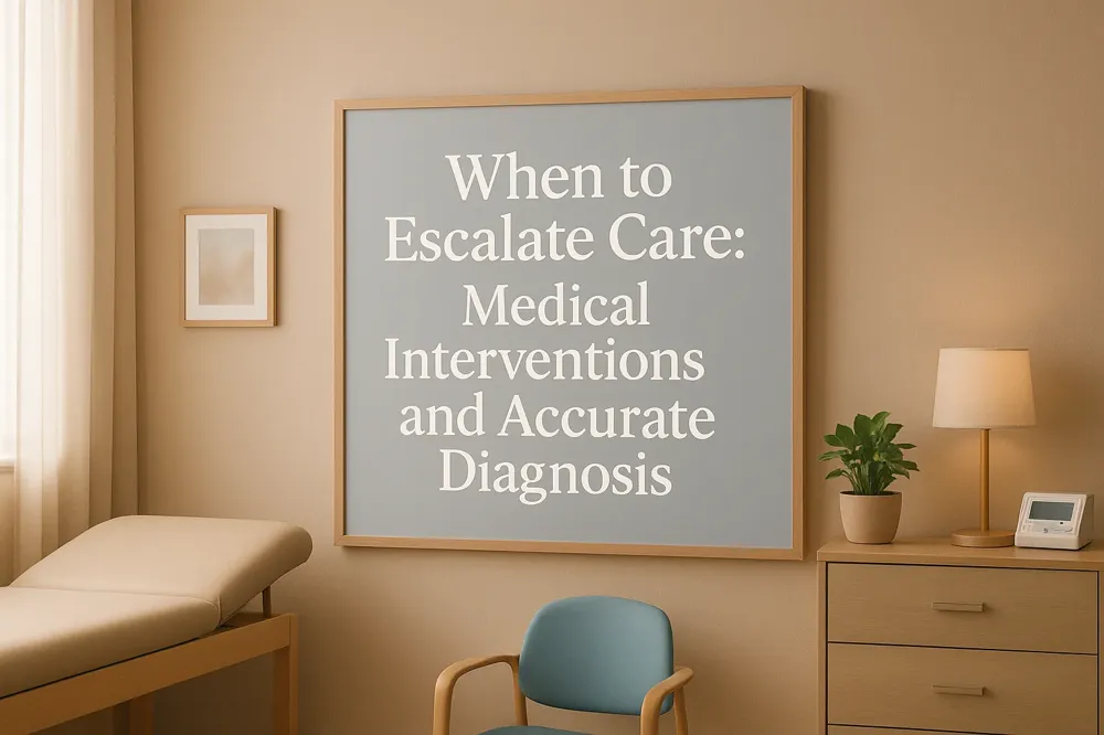 When to Escalate Care: Medical Interventions and Accurate Diagnosis