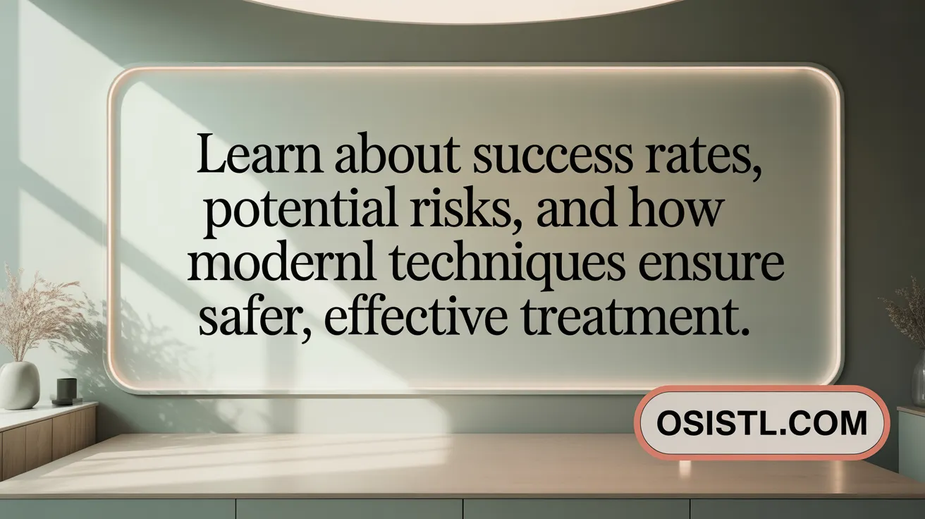 Learn about success rates, potential risks, and how modern techniques ensure safer, effective treatment.