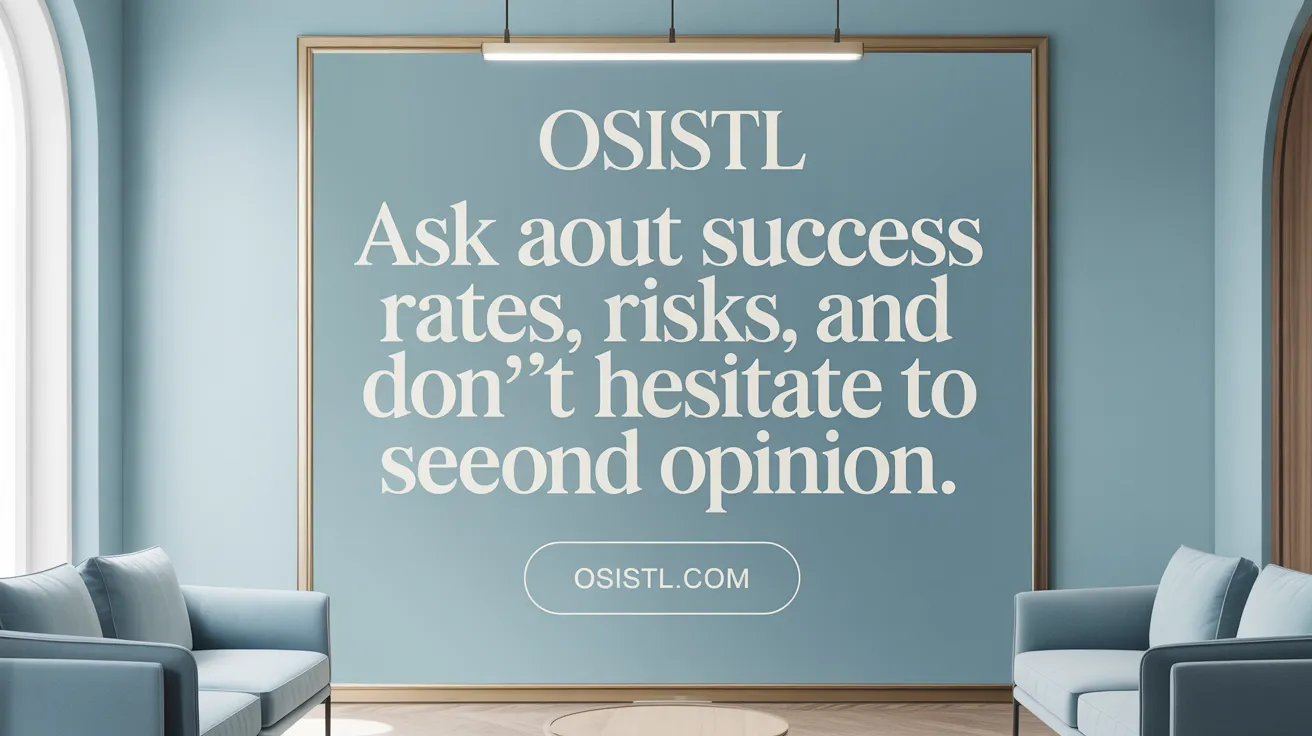 Ask About Success Rates, Risks, and Don’t Hesitate to Seek a Second Opinion