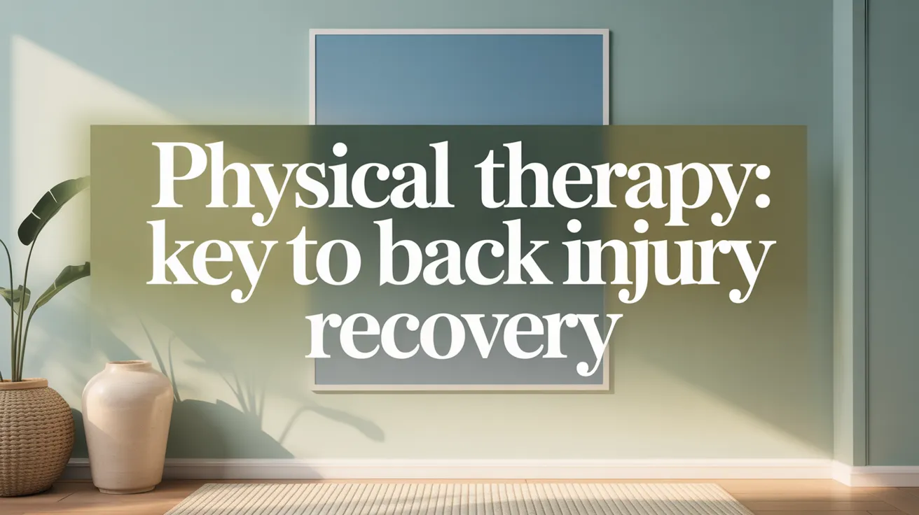 Physical Therapy: Key to Back Injury Recovery