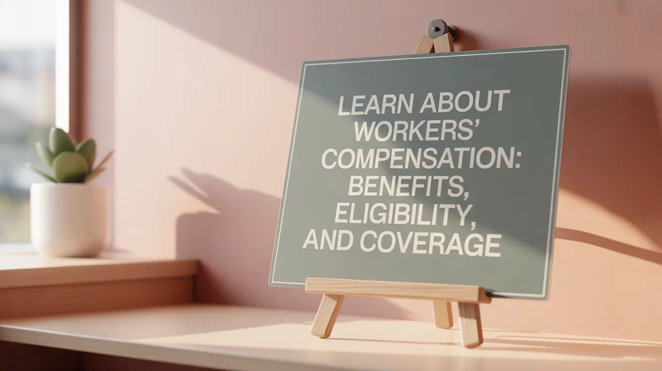 Learn About Workers' Compensation: Benefits, Eligibility, and Coverage