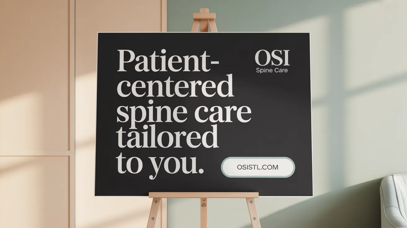 Patient-Centered Spine Care Tailored to You