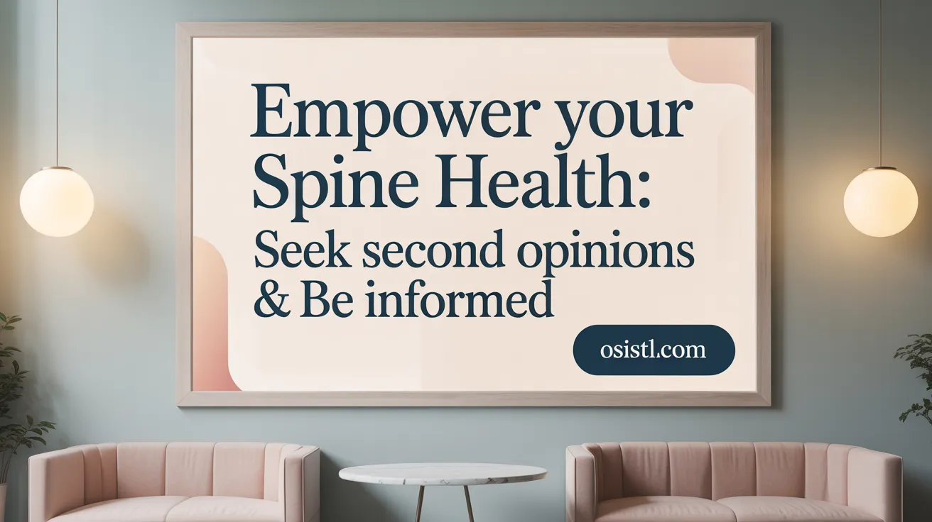 Empower Your Spine Health: Seek Second Opinions & Be Informed