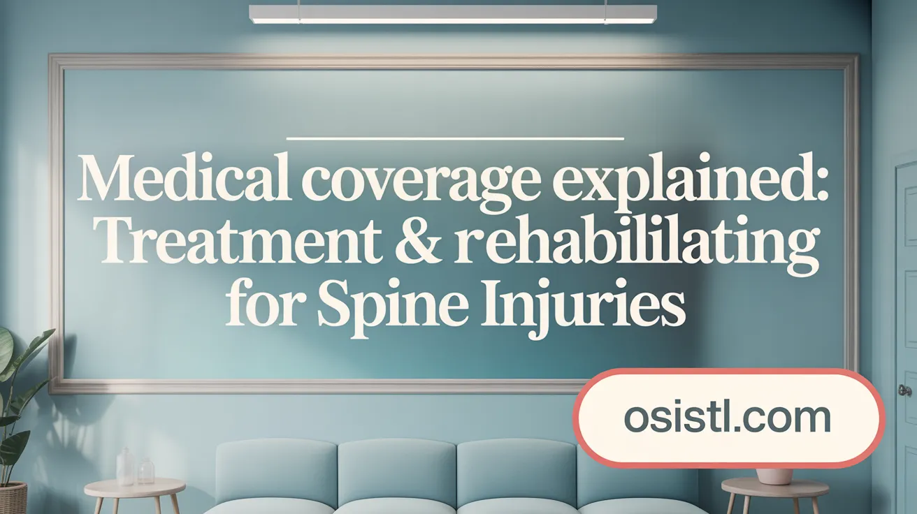 Medical Coverage Explained: Treatment & Rehabilitation for Spine Injuries