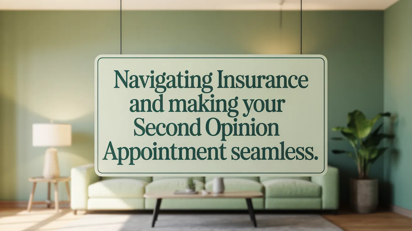 Navigating Insurance and Making Your Second Opinion Appointment Seamless