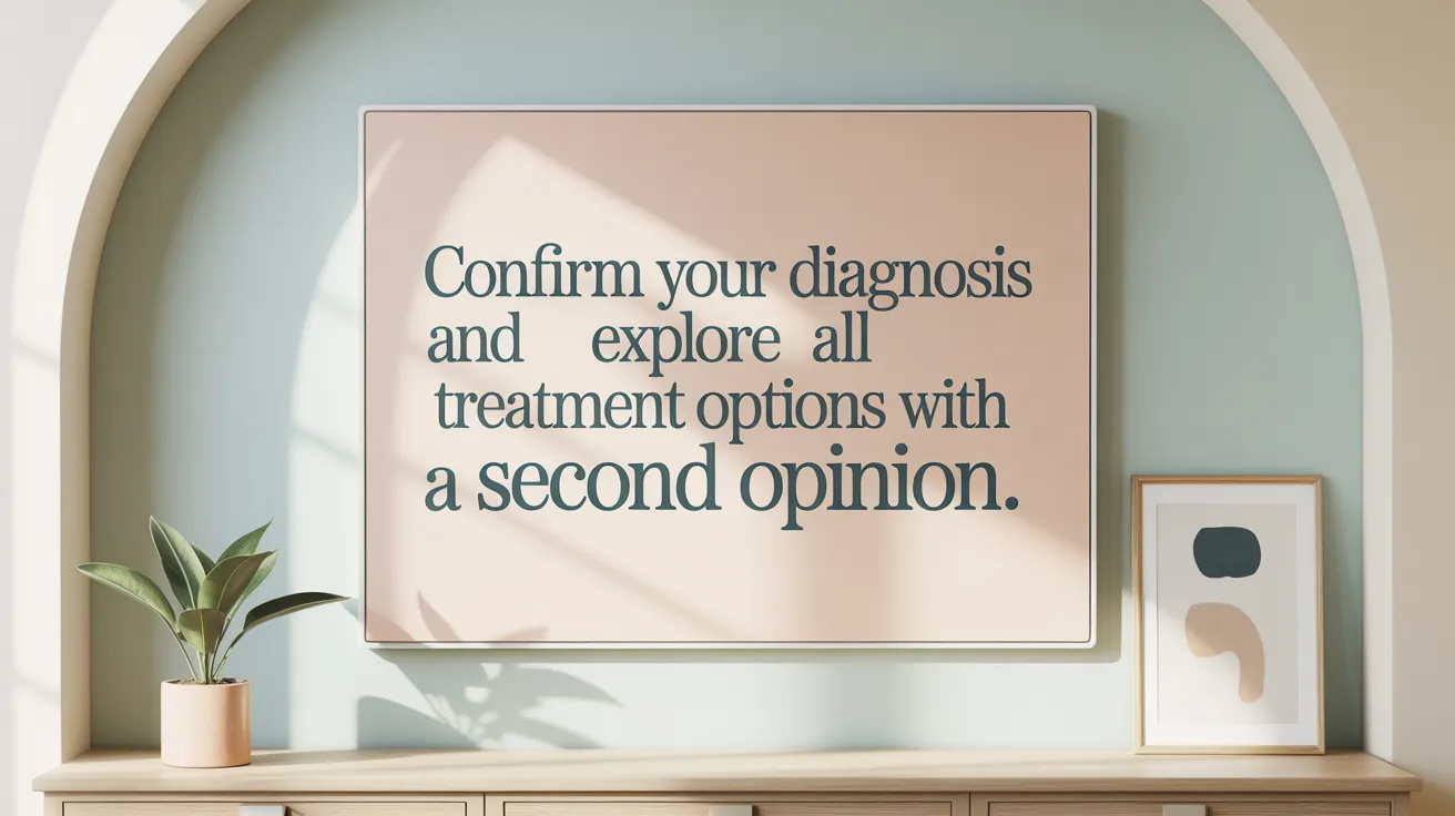 Confirm Your Diagnosis and Explore All Treatment Options with a Second Opinion