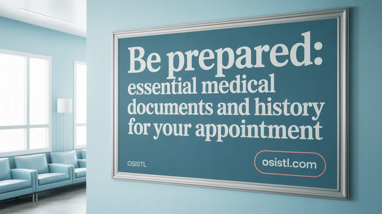 Be Prepared: Essential Medical Documents and History for Your Appointment