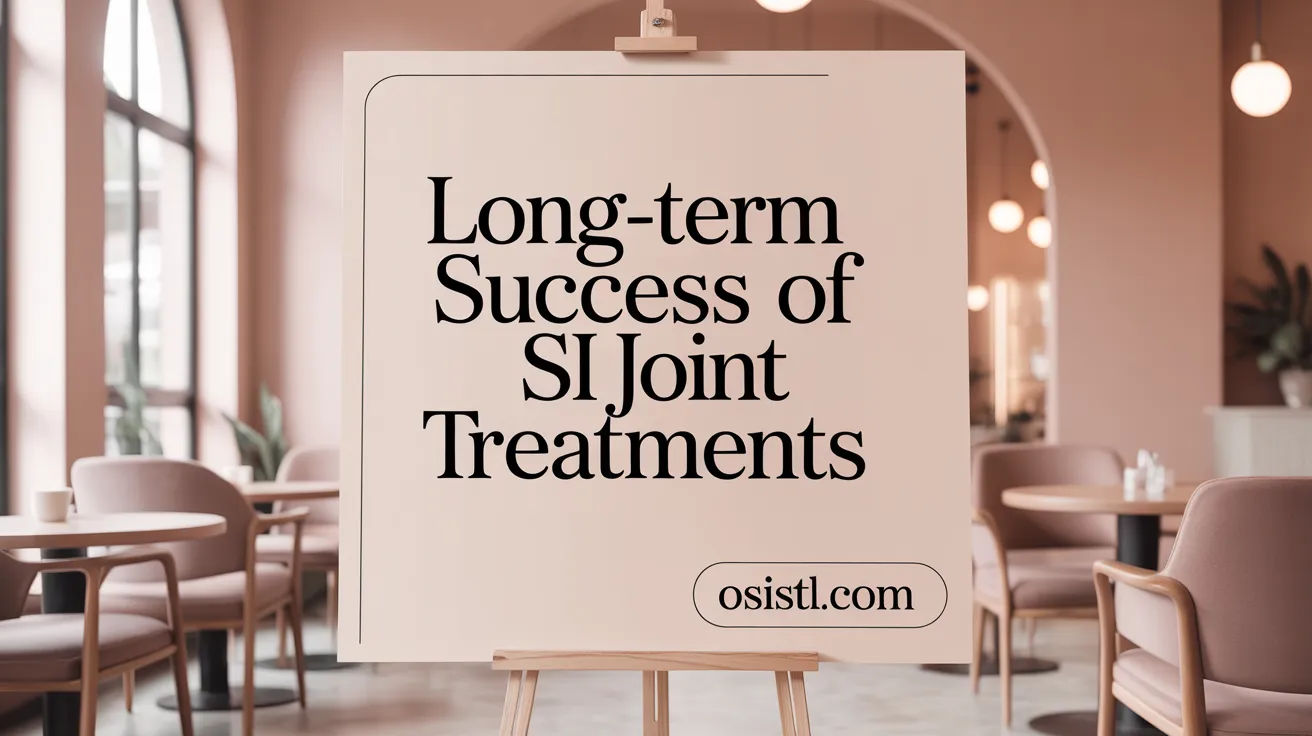 Long-Term Success of SI Joint Treatments