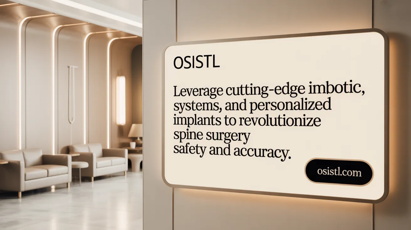Leverage cutting-edge imaging, robotic systems, and personalized implants to revolutionize spine surgery safety and accuracy.