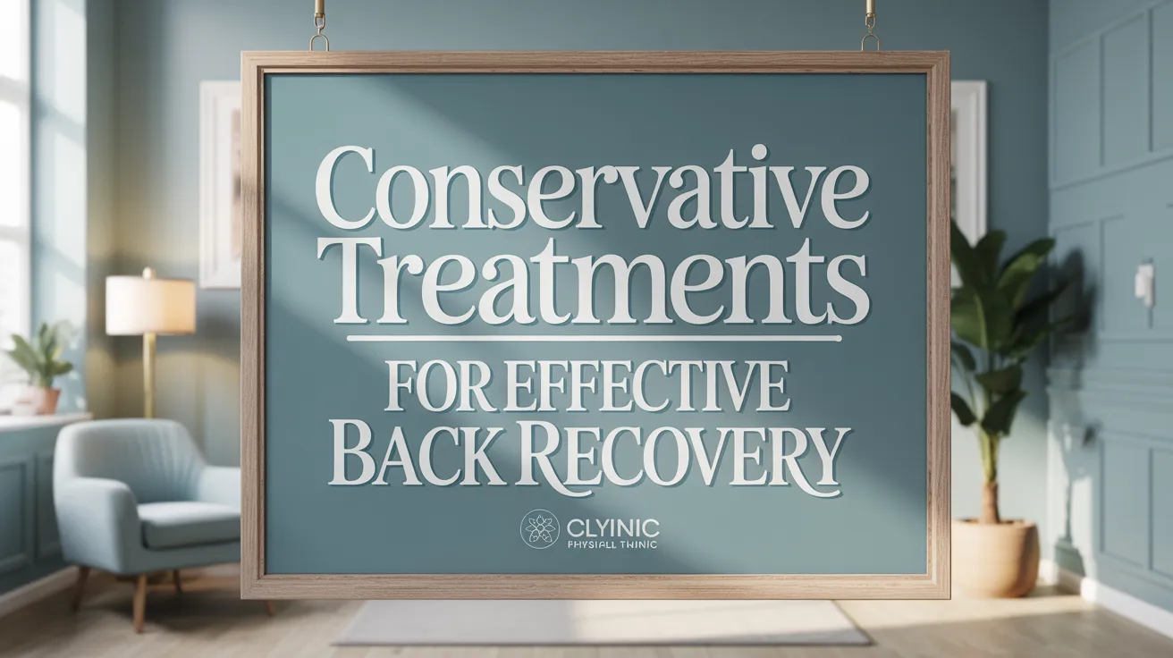 Conservative Treatments for Effective Back Recovery