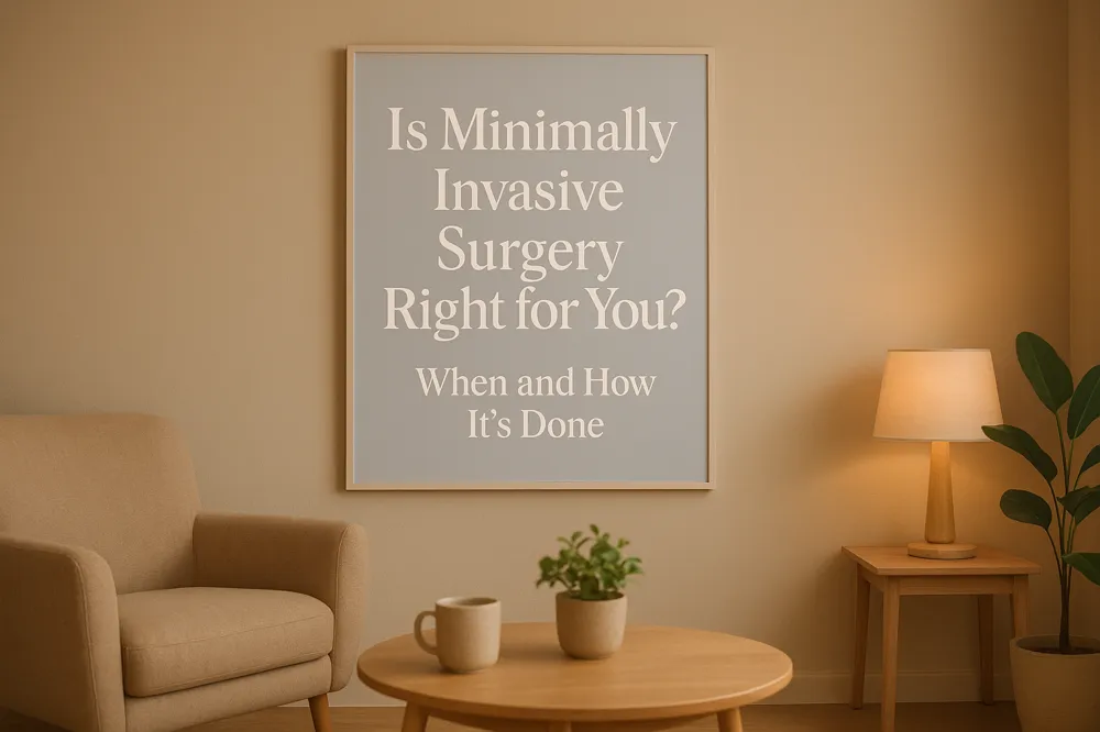 Is Minimally Invasive Surgery Right for You? When and How It’s Done