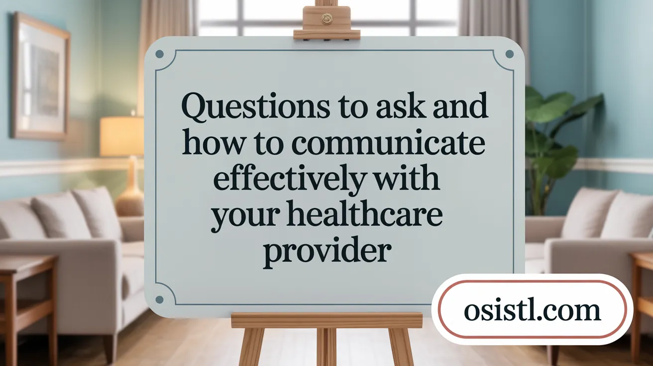 Questions to Ask and How to Communicate Effectively with Your Healthcare Provider