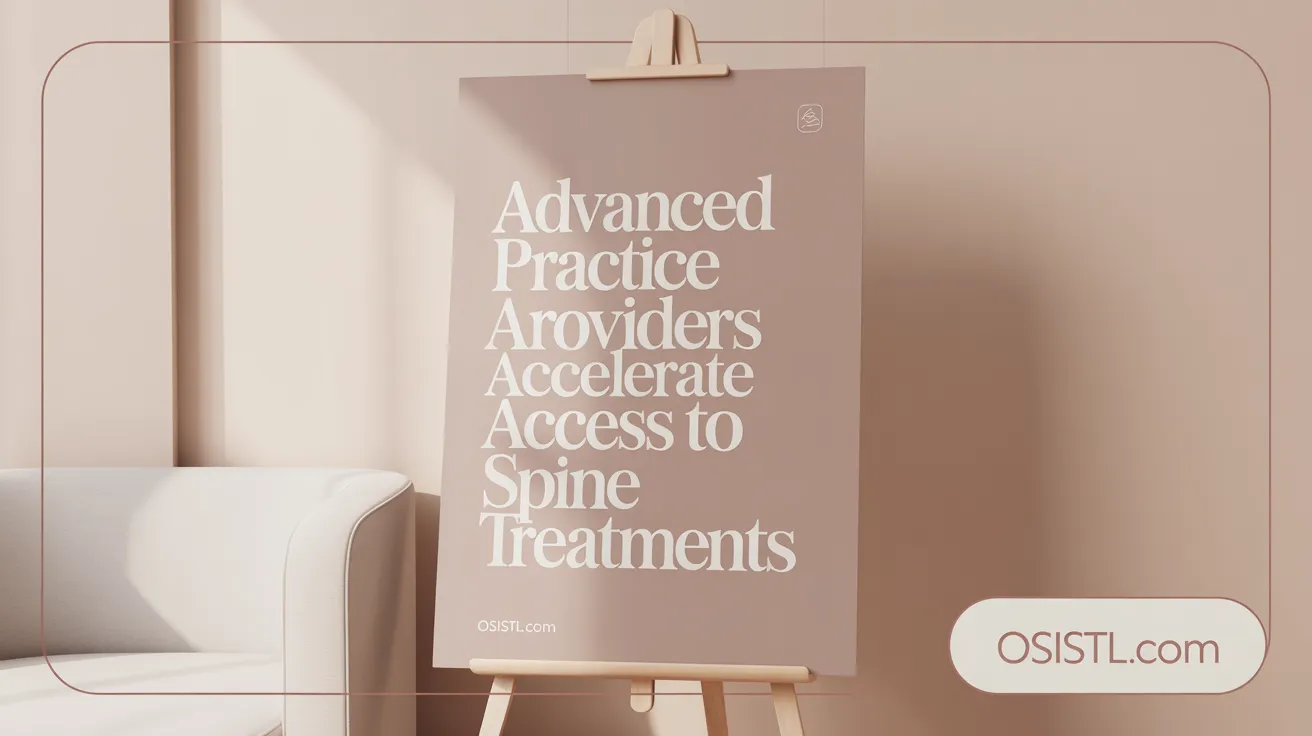 Advanced Practice Providers Accelerate Access to Spine Treatments
