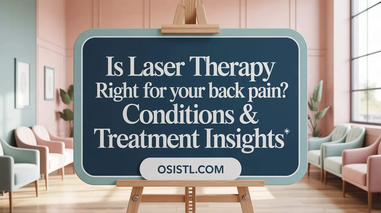 Is Laser Therapy Right for Your Back Pain? Conditions & Treatment Insights